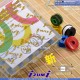 BN-PB25208-5 Cajita de almacenamiento con 25 carretes de Plástico vacías/5 Color para Máquinas de coser familiares 20x6x8(mm)