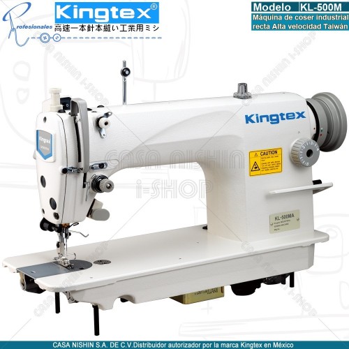 KL-500M Máquina de coser recta industrial alta velocidad marca kingtex