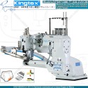 NTD6712M6-TT-S36-CV012M Máquina de coser industrial Flatlock 4 agujas 6 hilos marca Kingtex