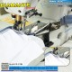 AO-S123C Aparato embudo de encintado p/Bies p/Máquina de coser collarete industrial(sencillo)